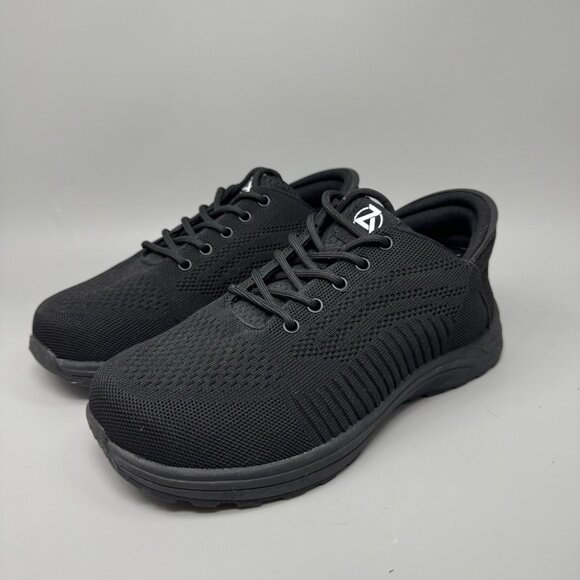 Zeba Husky Hands Free Black Slip On Comfort Cushioned Shoes Size 10.5 6E Wide - Picture 3 of 8